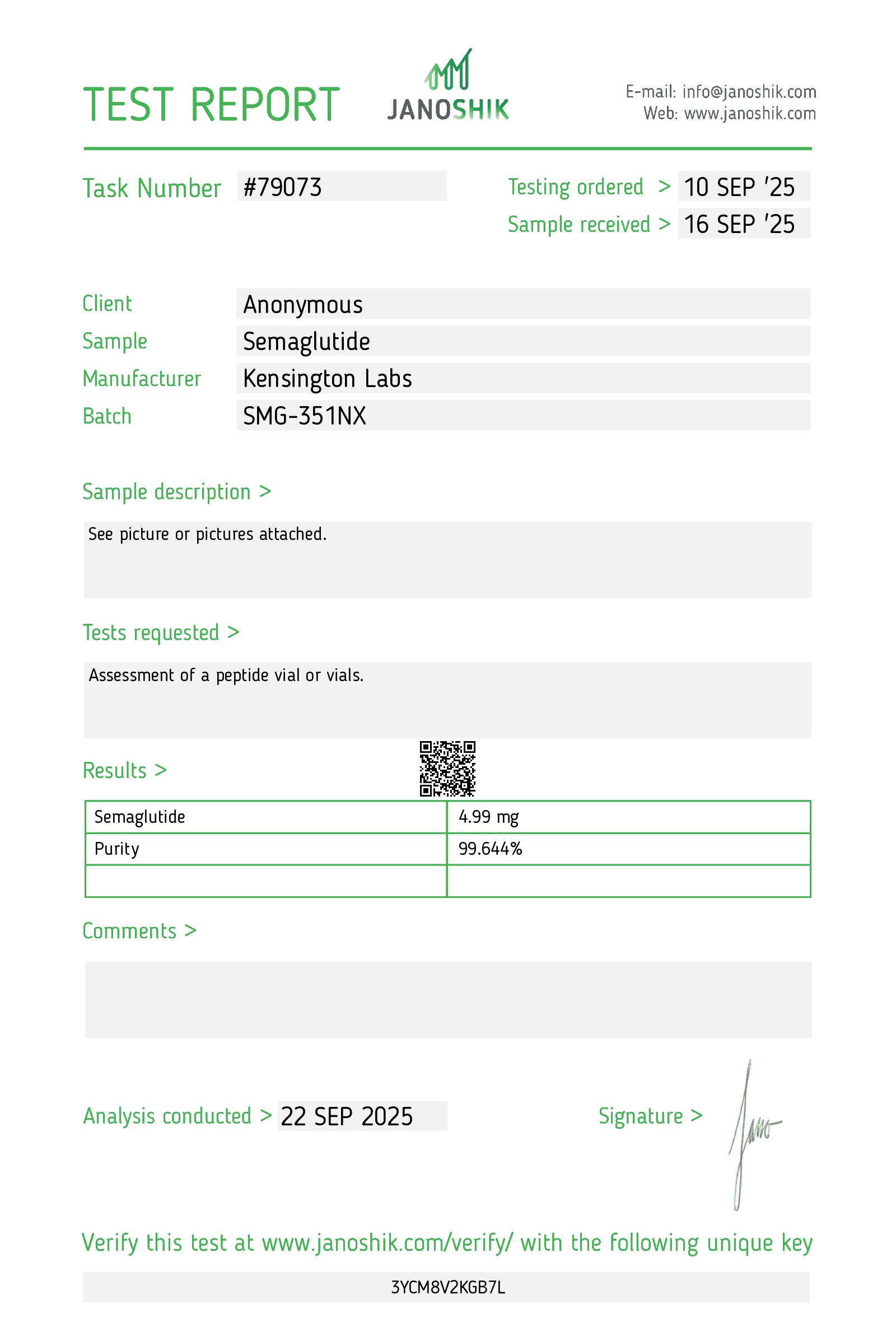 semaglutide 5mg vial