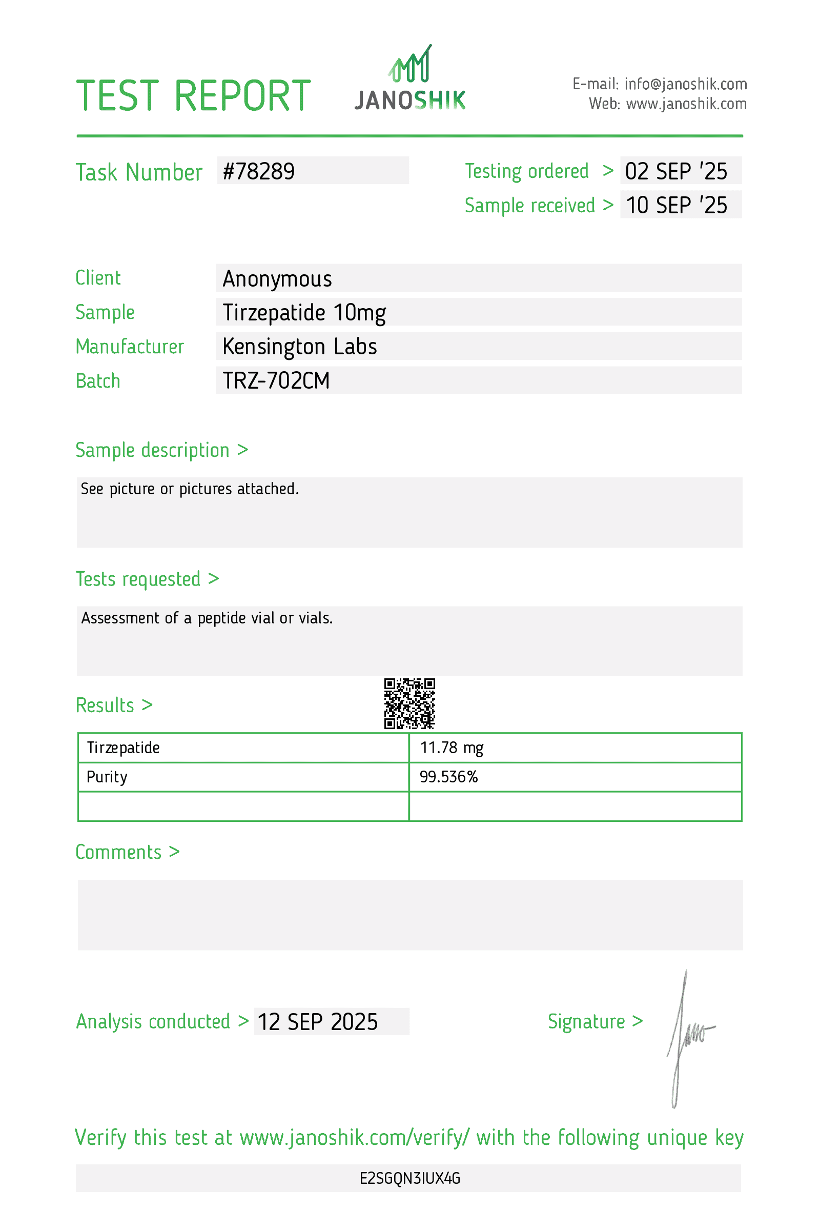 tirzepatide 60mg vial